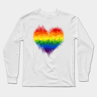 Heart of Color Long Sleeve T-Shirt